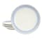 Martha Stewart Blue Rim 4 Piece 8.25 Inch Round Stoneware Dessert Plate Set in Blue 130151.01 - alternate 1