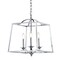 Jonathan Y Gloria 14.5" 3-light Metal LED Pendant, Chrome JYL7410A - alternate 1