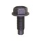Auveco 8-1.25 x 16mm Spin Lock Bolt 18mm Washer O.D. - Phosphate, 25PK 11638 - alternate 1