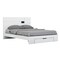 Homeroots Four Piece White Solid Wood Bedroom Set With Mirror 343980 - alternate 1