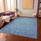 Homeroots 9' X 12' Blue Oriental Washable Indoor Outdoor Area Rug 607534 - alternate 8