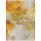 Homeroots 3' X 5' Orange Copper And Terra Cotta Abstract Washable Indoor Outdoor Area Rug 577721 - alternate 6