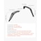 Vevor Fender Flare Front and Rear Jeep Fender Flares Fit 2007-2018 JK/JKU 2/4-Door FDJK0703A - alternate 4