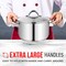 Bakken-Swiss Deluxe 5-Quart Stainless Steel Stockpot with Tempered Glass Lid, Heavy Duty BKSSQ5 - alternate 5