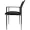 Lorell Reception Side Guest Chair, 23.8 in W 23.5" L 33" H, Mesh Seat LLR69506 - alternate 2