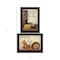 Homeroots Set Of Two What I Love Most 2 Black Framed Print Kitchen Wall Art, 2PK 407095 - alternate 3