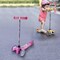 My Little Pony 3 Wheel Tilt and Turn Scooter AST482057-PNK-STK-6 - alternate 3