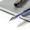 Deli EveryU Gel Pen 0.5mm, Blue Ink, Capped, 12PK EG65-BL - alternate 2