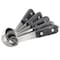 Oster Blakeley 5 Piece Stainless Steel Measuring Spoon Set in Dark Gray with Wood Handles 141104.05 - alternate 1