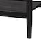 Baxton Studio Florica Art Deco Black Wood Queen 4-Piece Bedroom Set 255-14153-14151-14150-14149-ZORO - alternate 7