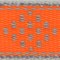 Lupinepet Reflective Orange Diamond Nylon Dog Leash 48359 - alternate 2
