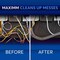 Maximm 3ft 1" Split Wire Loom Cable Protector, 4PK, Blk/Wht & Blk/Org, 4PK SCW-3FT-1-2BW-2BO-4PK - alternate 2