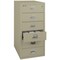Fireking 6 Drawer, 1 Hr Fire, Vertical, 25" wide for Card Check & Notes Pewter 6-2552-CPE - alternate 3