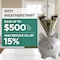 M-D Building Products 36 in. White Aluminum and Vinyl CINCH Self-adhesive Door Sweep 43301 - alternate 8