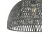 Jonathan Y Campana 20" 1-Light Bohemian Modern Woven Rope/Iron LED Pendant, Gray JYL6504D - alternate 8