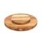 Megachef 10 Inch Acacia Wood Lazy Susan Tray 750122145M - alternate 6