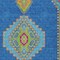Homeroots 3' X 5' Denim Blue Red And Green Oriental Washable Indoor Outdoor Area Rug 598400 - alternate 4