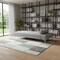 Homeroots 74" Gray Velvet Convertible Futon Sofa With Toss Pillow 491043 - alternate 4