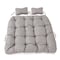Leisuremod 2-Person Hanging Egg Chair Cushion, Weather-Resistant, Headrest & Zippered Cover ES52C-LGR - alternate 6