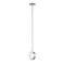 Afx Verona 09in LED Pendant, Satin Nickel VRNP09LAJUDSN - alternate 1