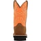 Rocky Youth Western Boot, 7 M, 8 in H, Brown and Orange RKW0463Y - alternate 5