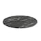 Flash Furniture Commercial 31.25" Round HPL Wrapped All-Weather Tabletop in Black Faux Marble ST-RD800C-1-M-3A-M-BLK-MAR-GG - alternate 1