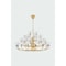 Corbett Lighting Brahma 48.75 in. Chandelier Vintage Polished Brass/Bronze 489-49-VB/BRZ - alternate 5