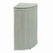 Happimess Chloe 15.56-Gallon All-Weather Wicker/Metal Corner Hideaway Outdoor Trash Can, Mint Blue/White HPM1200C - alternate 7