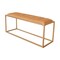 Homeroots 43in Brown And Gold Upholstered Upholstery Bedroom Bench 489315 - alternate 4