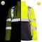 Dome75 DYNAMIC Series Rain Tamer HiVis Class 3 Jacket, HiVis Yellow, 2X/3X DRC3432 - alternate 3