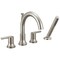 Delta 4 Hole Tub With Hand Shower Trim, Stainless T4759-SS - alternate 1
