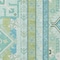 Homeroots 8' X 10' Mint Green Blue And Ivory Aztec Washable Indoor Outdoor Area Rug 598481 - alternate 9