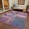Homeroots 3' X 5' Lavender And Purple Abstract Washable Indoor Outdoor Area Rug 609304 - alternate 6