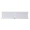 Homeroots 71in White Solid Wood Enclosed and Open Storage TV Stand 397708 - alternate 5