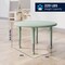 Flash Furniture 5 PC Plastic Activity Table and 4 Chairs Set, 10.5 in Seat Height-Sage YU-YCX-0073-2-ROUND-TBL-SAGE-E-GG - alternate 7