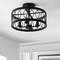 Jonathan Y Sylvain 15.5" Metal LED Semi-Flush Mount, Oil Rubbed Bronze JYL9040A - alternate 6