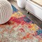Jonathan Y Contemporary POP Modern Abstract Cream/Blue 8 ft. x 10 ft. Area Rug CTP107A-8 - alternate 6