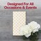 Smarty Had A Party White with Gold Dots Paper Dinner Napkins 600 Napkins, 600PK 3193-CASE - alternate 6