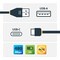 Startech.Com 2m 6 ft USB C to USB-A Cable - M/M - USB 2.0 - USB-IF Certified USB2AC2M - alternate 3