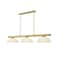 Z-Lite Vanguard Rubbed Brass 3 Light Billiard 3050-3RB-DGM14 - alternate 1