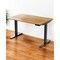 Homeroots 48" Adjustable Brown and Black Standing Desk 397738 - alternate 3