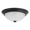Boston Harbor CEIL LT 2LT FLUSH MT MBLK 13IN, 2PK OG24001 - alternate 5