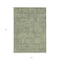 Homeroots 8' X 10' Artichoke Green Geometric Washable Indoor Outdoor Area Rug 607467 - alternate 6
