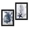 Homeroots Set Of Two Ocean 2 Black Framed Print Wall Art, 2PK 407263 - alternate 1