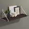 Dolle Lite .75 in. H X 23.6 in. W X 7.9 in. D Espresso Wood Shelf Board 55220 - alternate 5