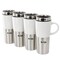 Mr. Coffee Travertine 4 Piece 16 Ounce Stoneware and Stainless Steel Travel Mug With Lid in White 750123409M - alternate 1