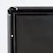 M&T Displays 5x7 Opti Frame 0.55in Black Profile Mitered Corner, Without Back Support UCP145B057X2000 - alternate 4