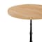Flash Furniture Bennett 30 in Round Solid Wood Indoor Tabletop in Natural with 22.75 in x 22.75 in GSF-RD30-NAT-SDAT2222-GG - alternate 8