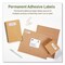 Avery EcoFriendly Recycled Return Address Labels, Inkjet/Laser, 0.66 x 1.75, White, 600PK 48806 - alternate 6