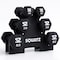 Serenelife Squatz Neoprene Dumbbell Set with Stand, Pairs of 3 lb, 5 lb, and 8 lb Dumbbells SQDBT30BK - alternate 1